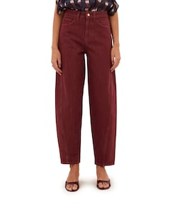 begum wine dames jeans bordeaux