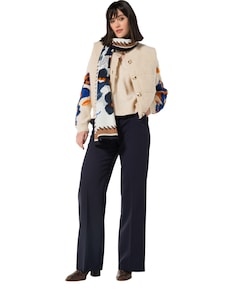 Dames gilet ecru