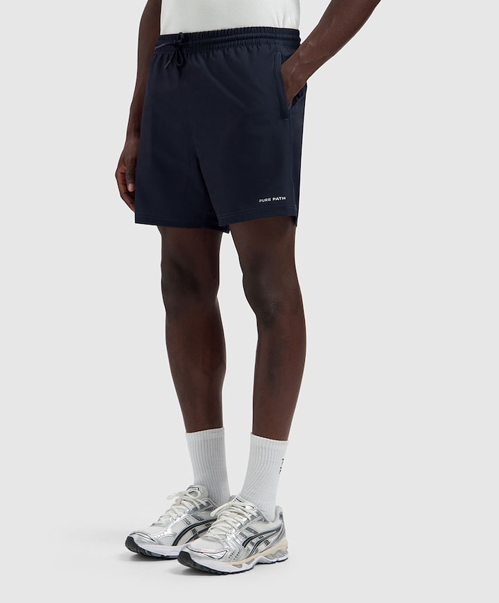 Wordmark Swimshorts heren zwembroek blauw