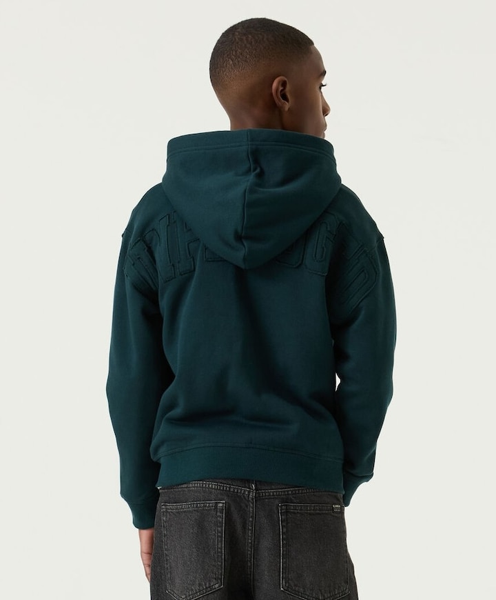 Jongens vest groen