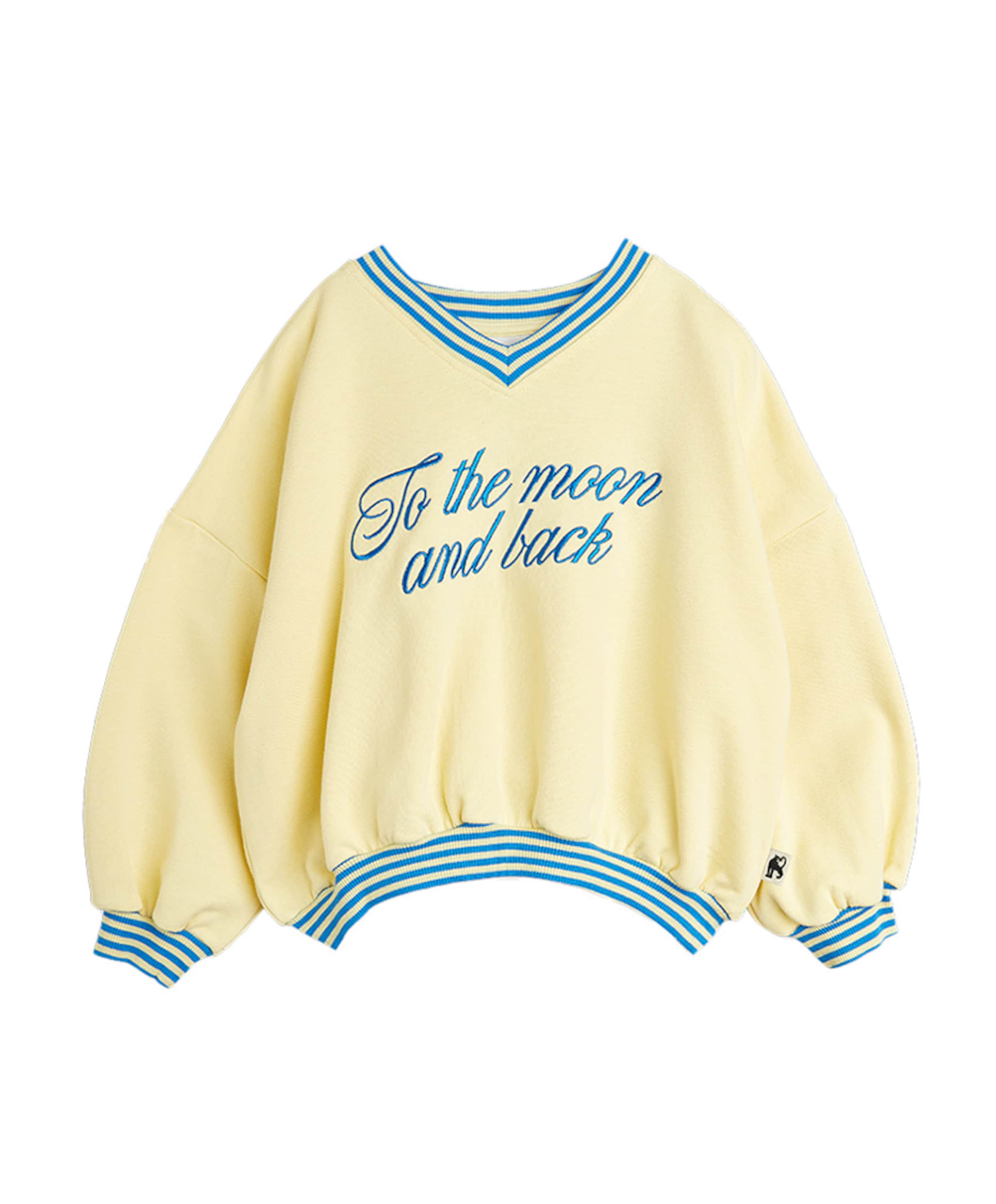 Meisjes sweater geel