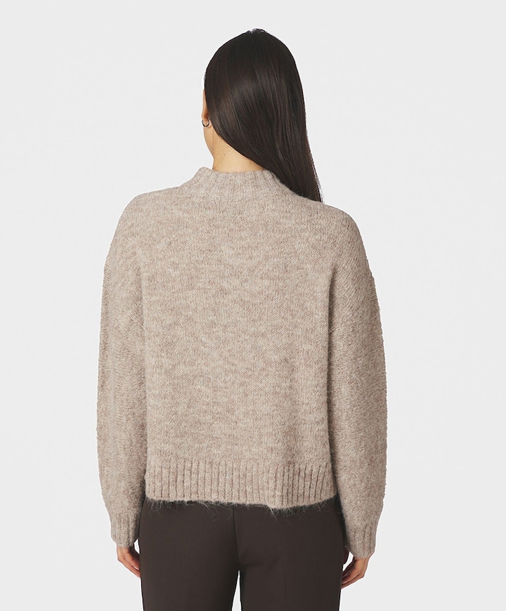 Dames vest beige