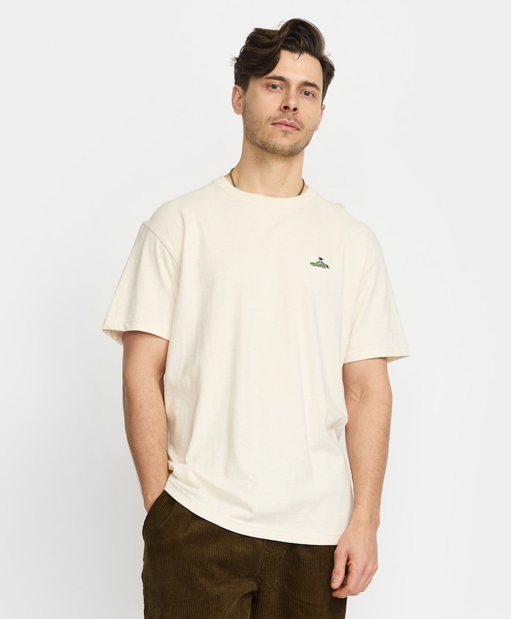 Heren T-shirt ecru