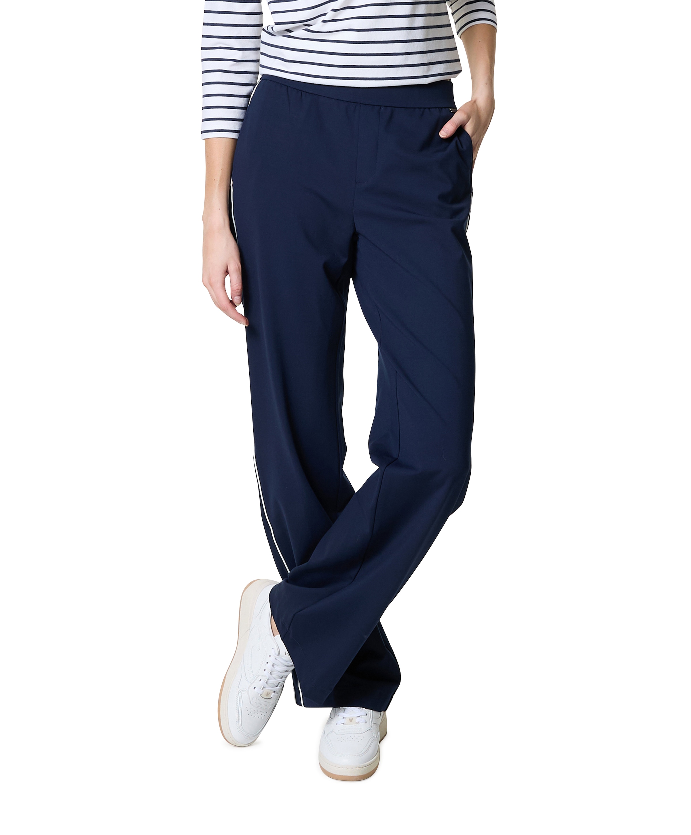 Colette Punta Piping L33 dames broek blauw