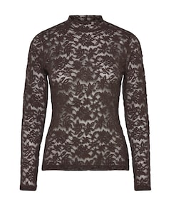 Dames longsleeve bruin