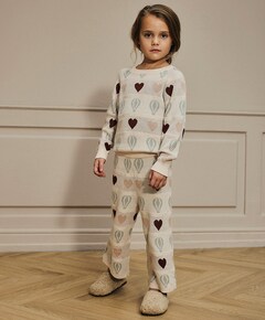 Meisjes trui ecru