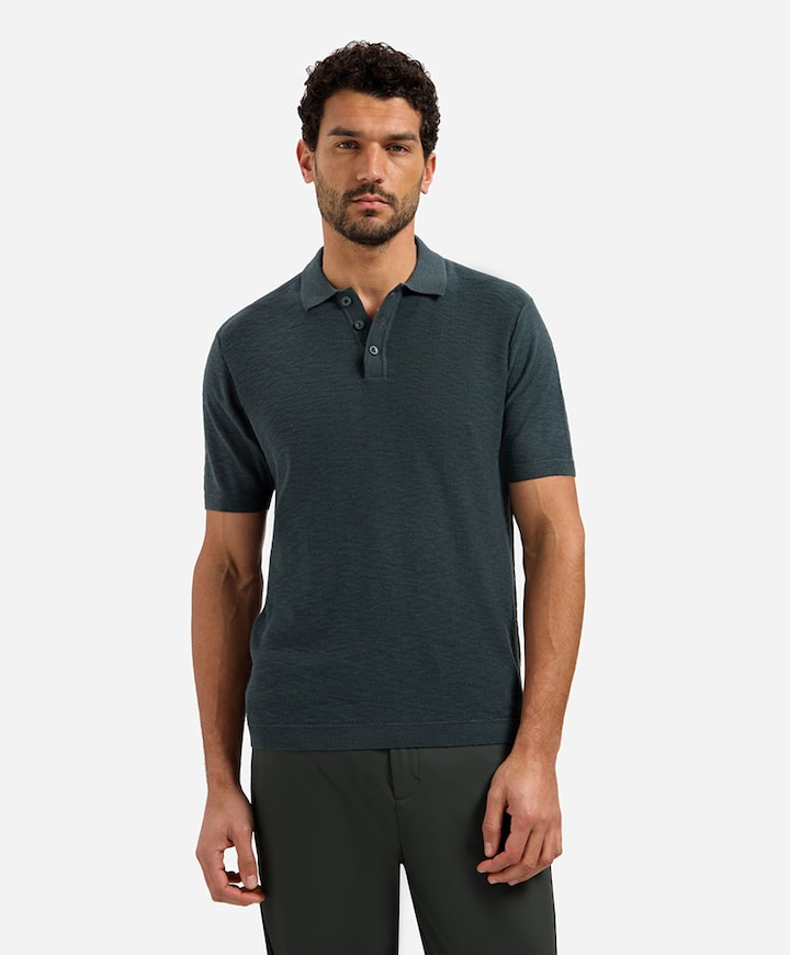 Heren polo groen