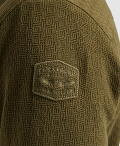 Heren overshirt groen