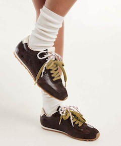 Billy Lou dames sneakers bruin