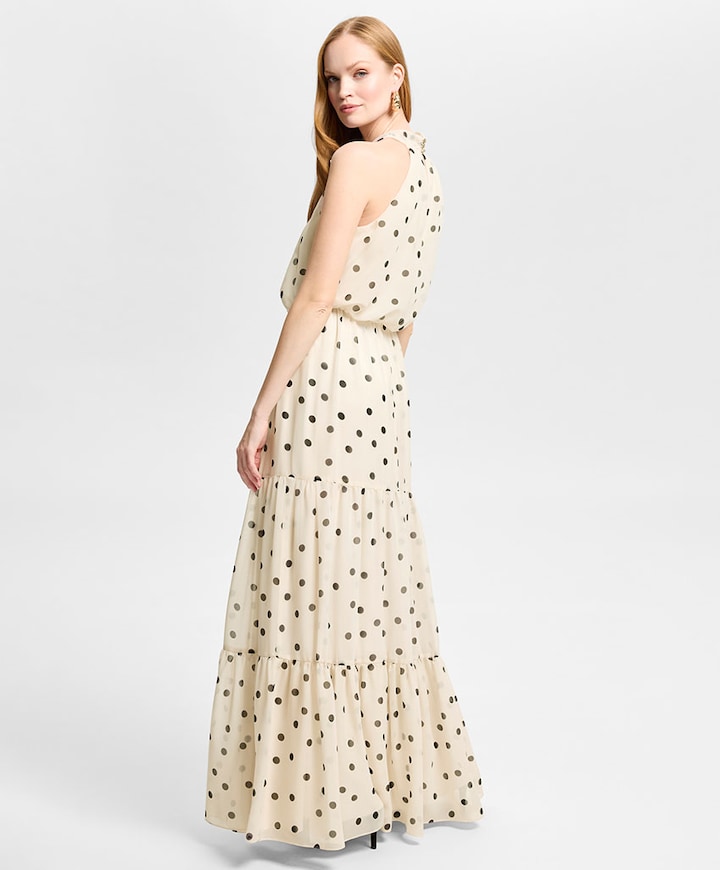 Dames jurk beige