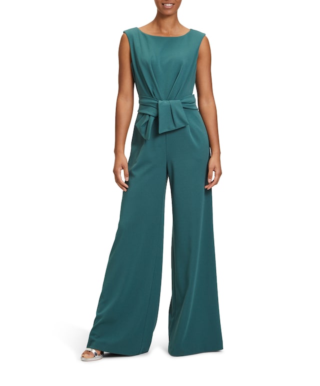Overall Lang ohne Arm jumpsuit groen