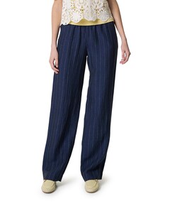Pia Wide Chic dames broek blauw