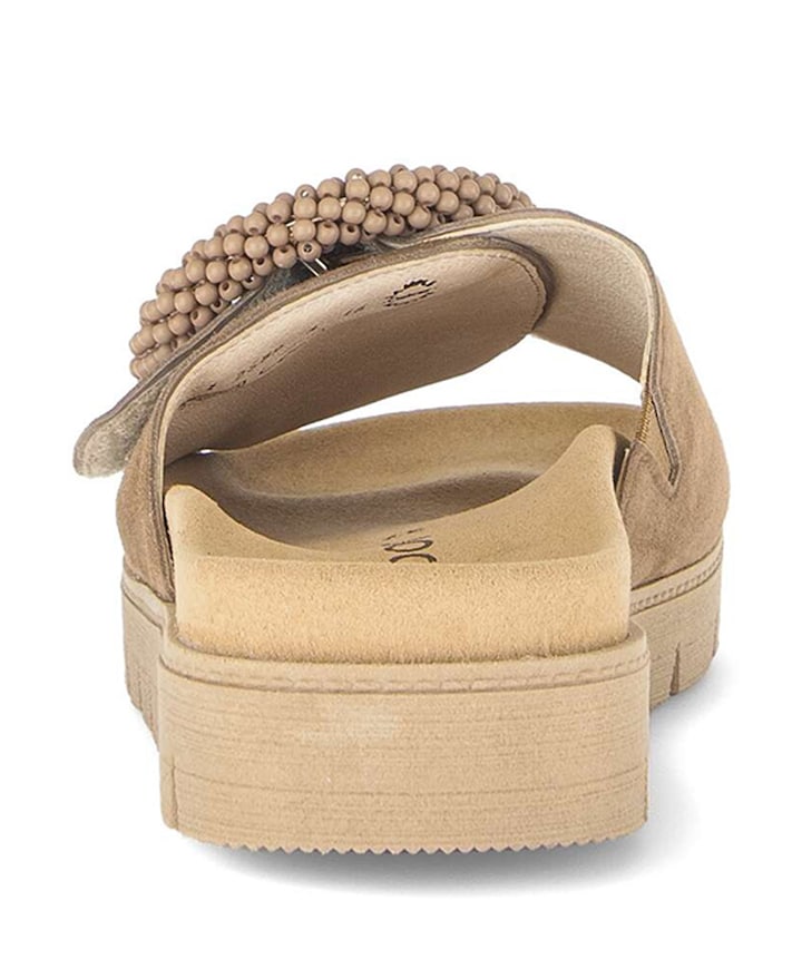 dames slippers beige
