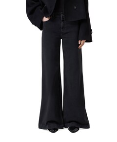 Glow Up dames jeans zwart