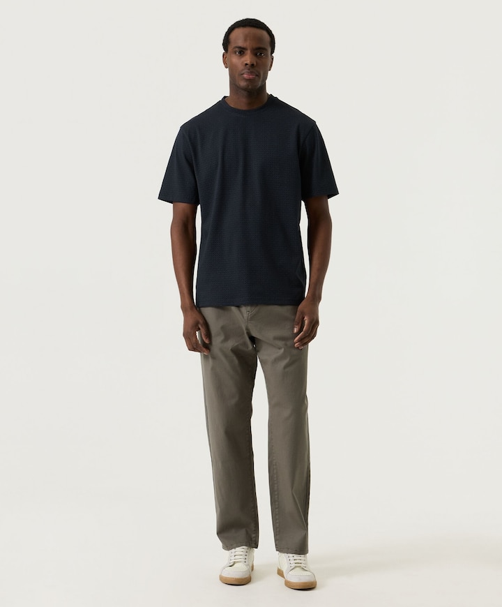 Heren T-shirt blauw