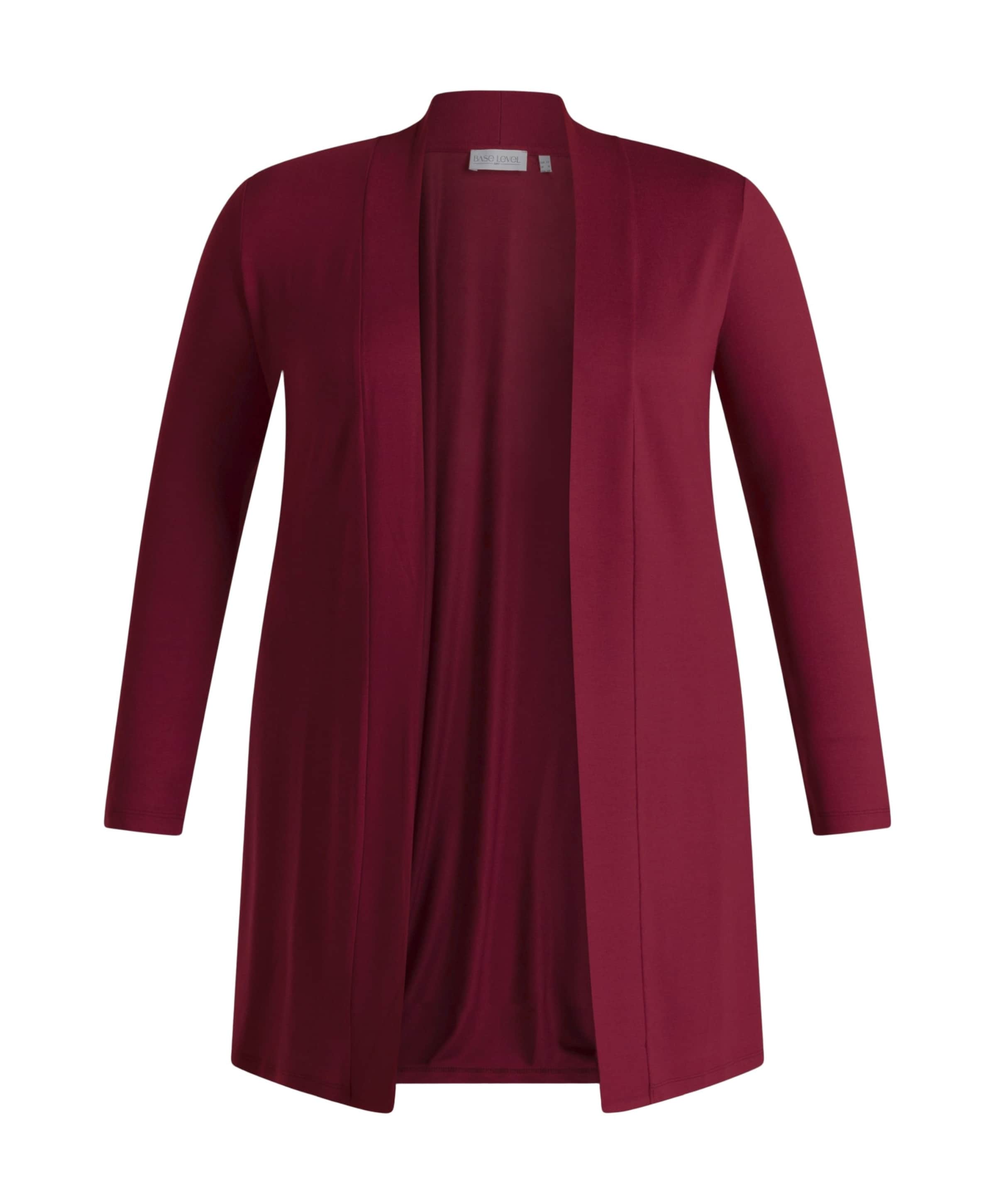 Dames vest bordeaux