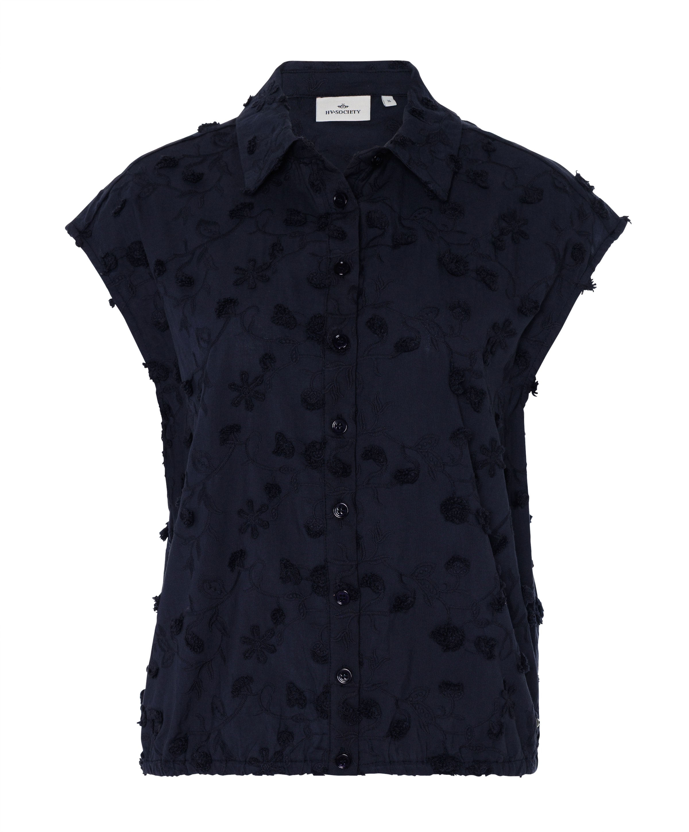 Dames blouse blauw