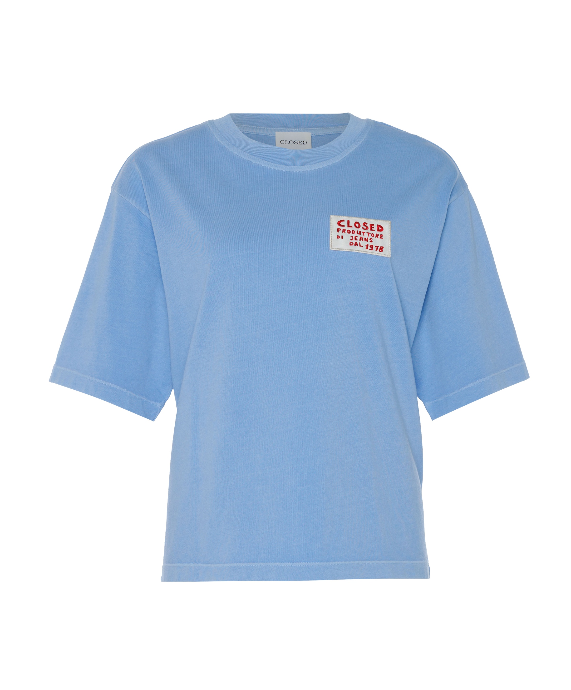 Dames t-shirt blauw