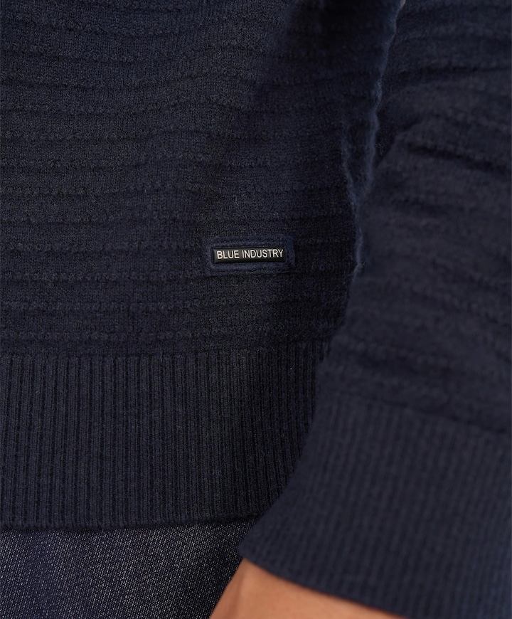 Heren trui blauw