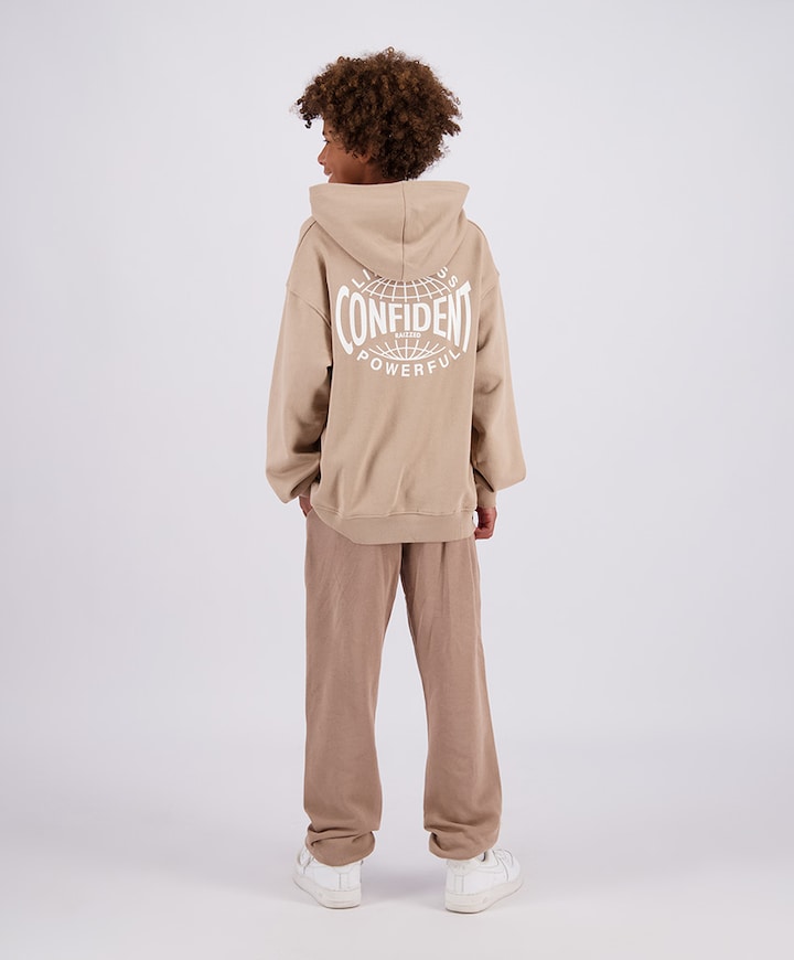 Jongens hoodie beige