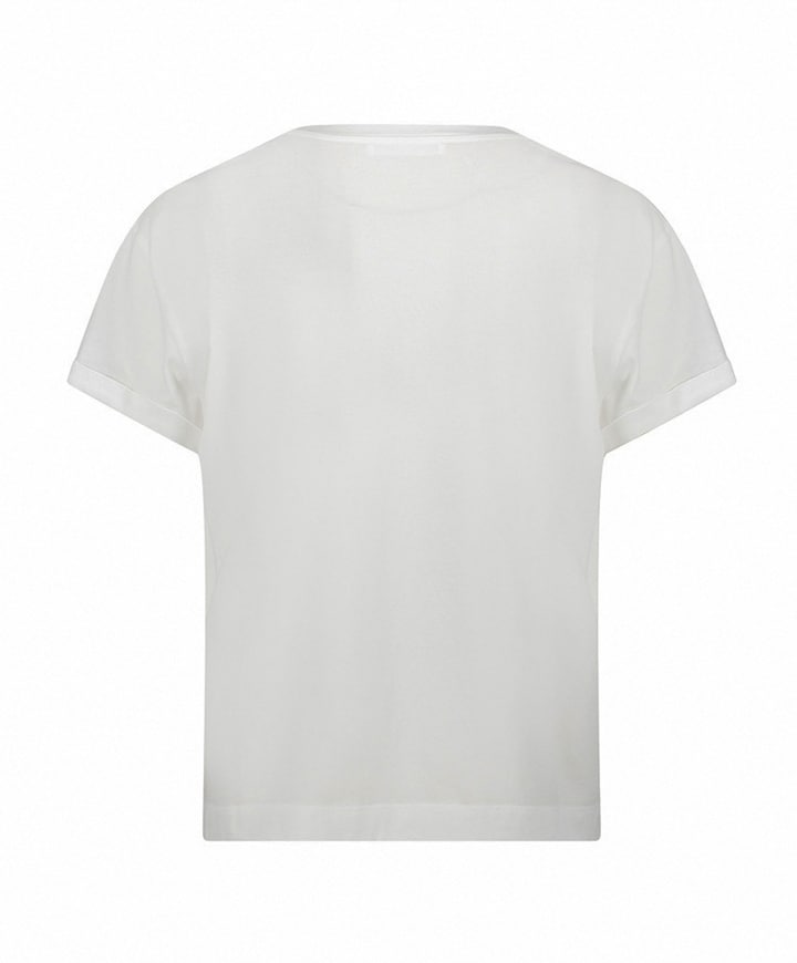Dames T-shirt ecru