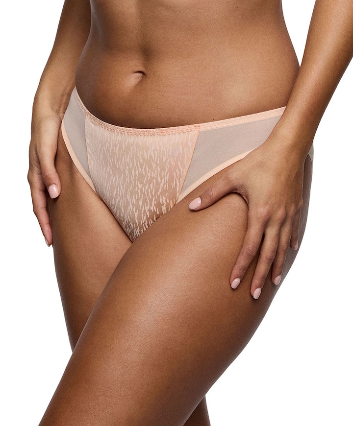 Dames slip beige