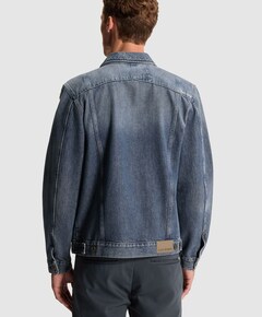 Heren spijkerjas blauw