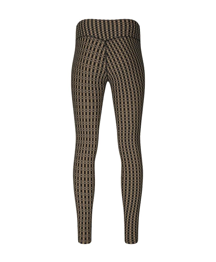 Fleurie W Printed dames tights bruin