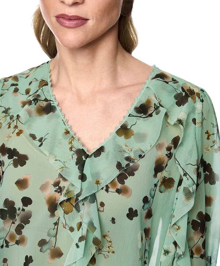 Dames blouse groen