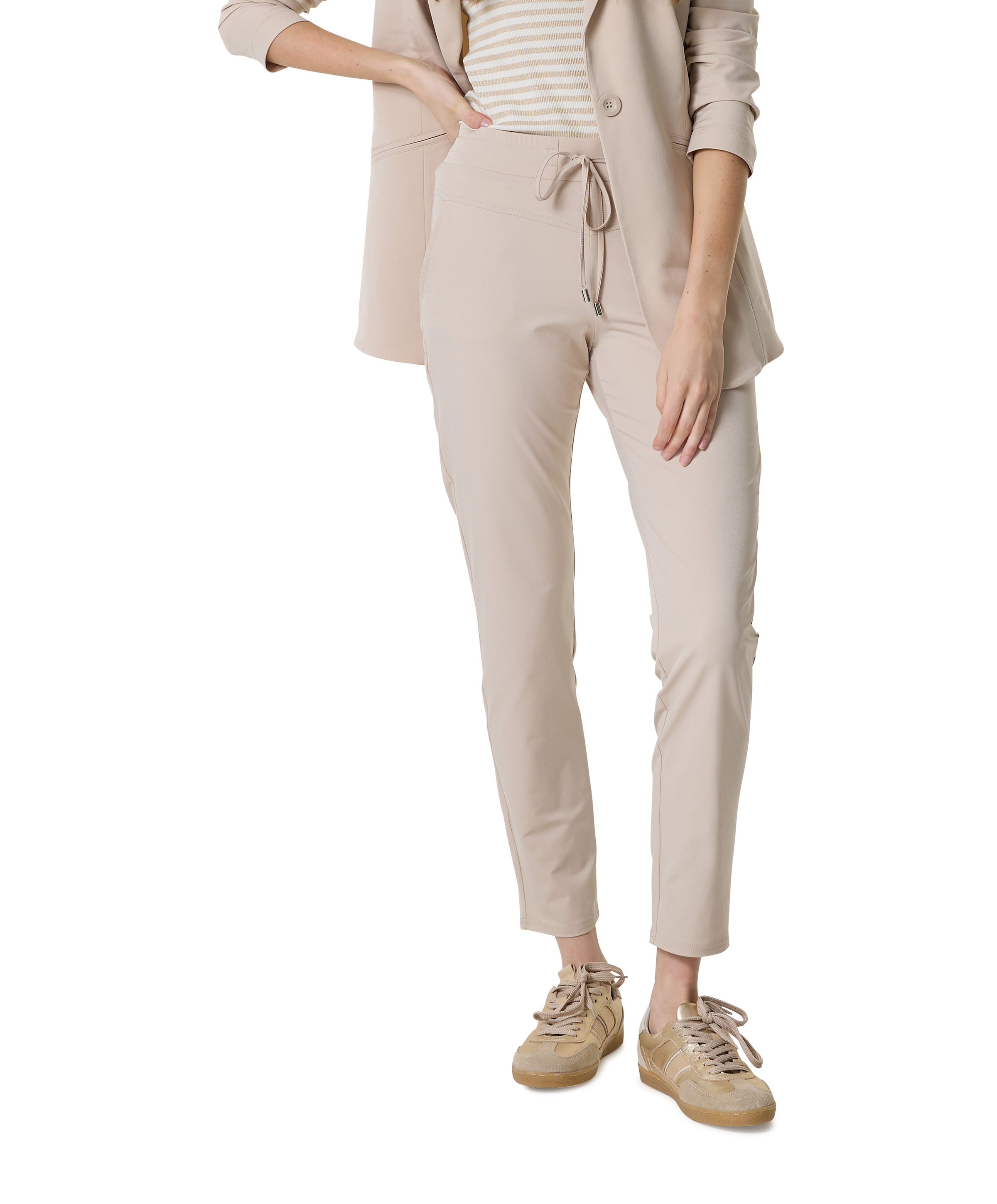 PENNY SHORT LENGTH TRAVEL broek beige