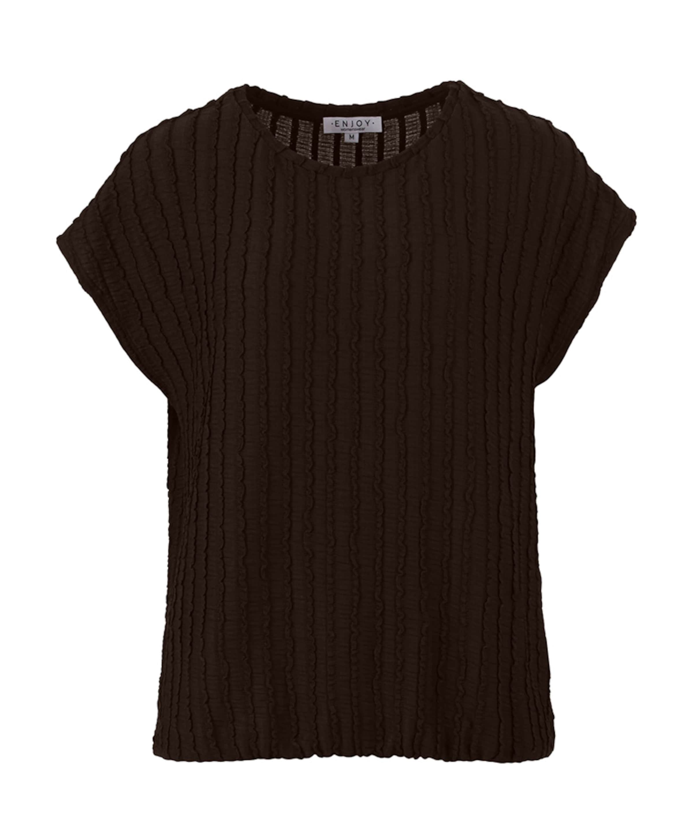 Dames T-shirt bruin
