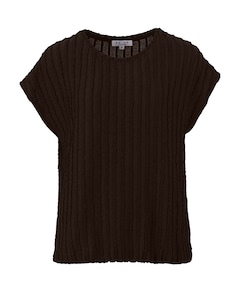 Dames T-shirt bruin