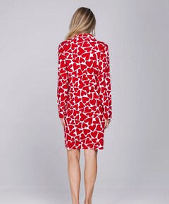 Dames nachthemd rood