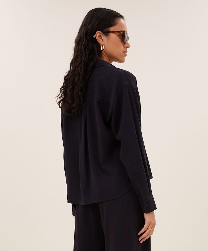 Dames blouse bordeaux