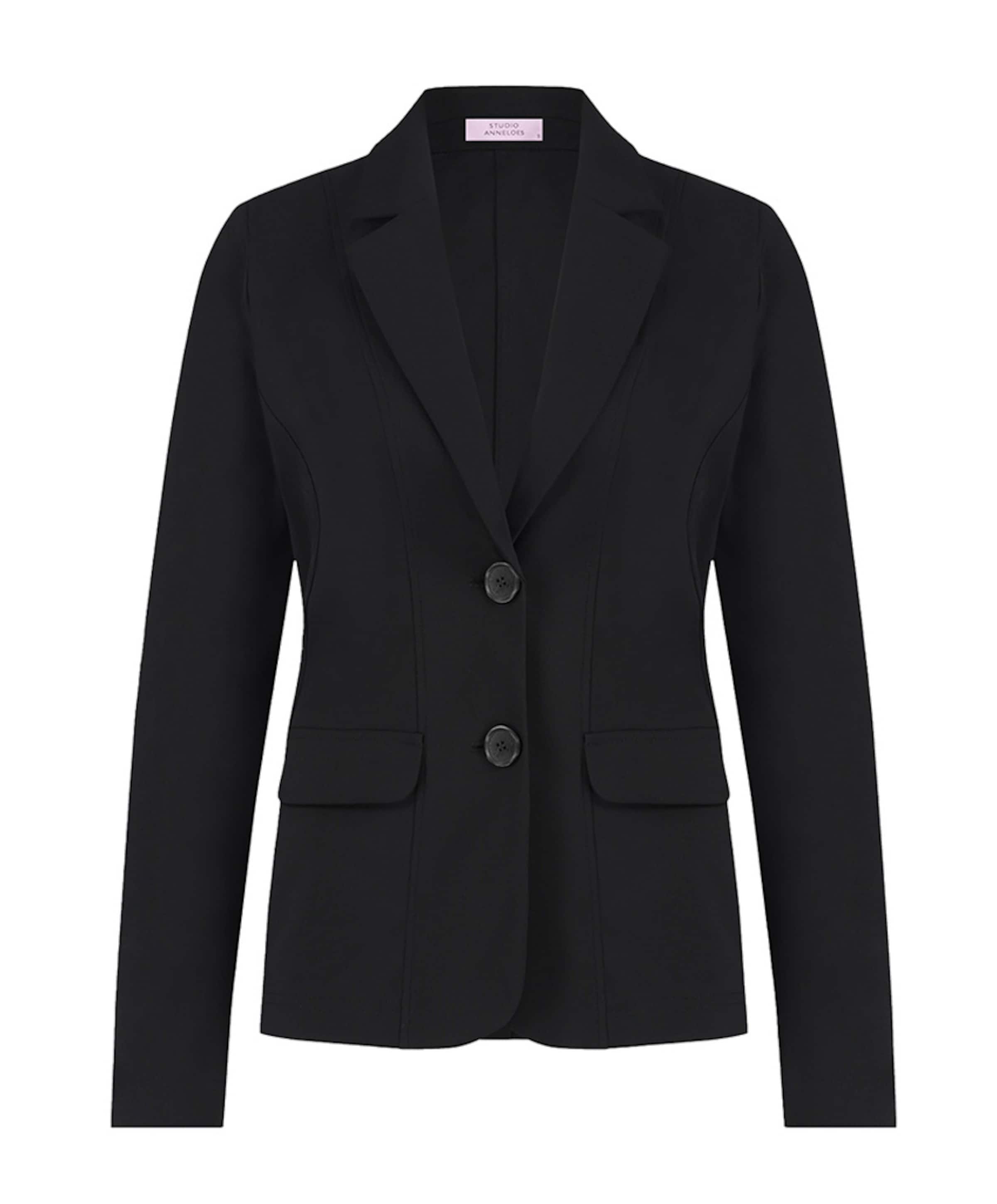 Dames blazer zwart