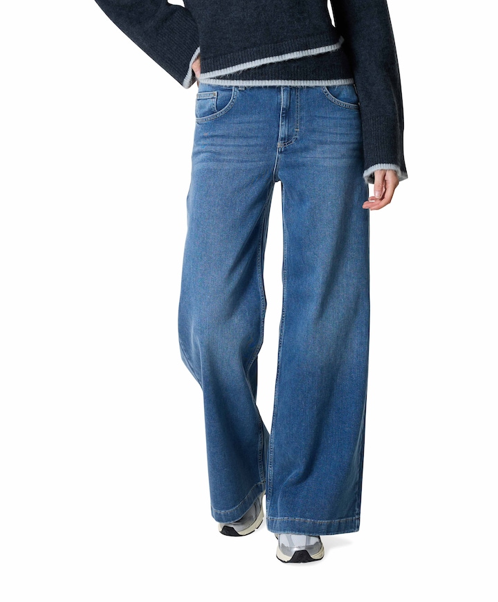 Hw loose wide - L32 broek blauw