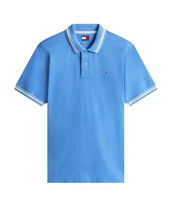 Heren polo blauw