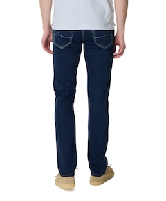 Nick Super Slim 5 pkt heren jeans blauw