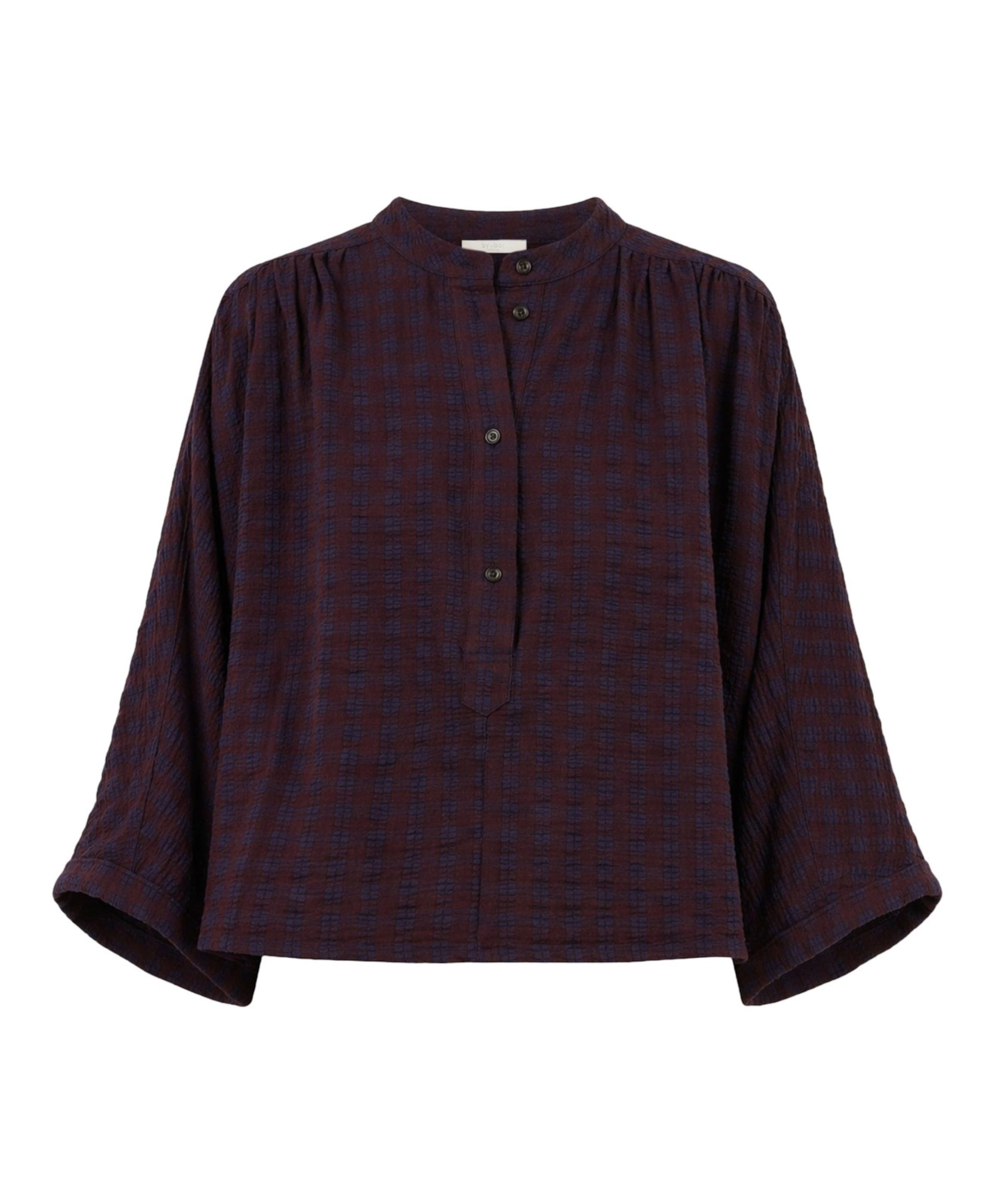 Dames blouse bordeaux