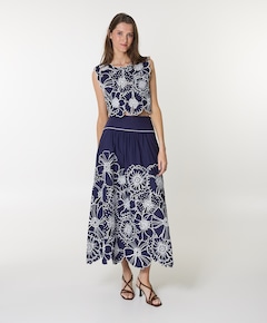 Dames top blauw