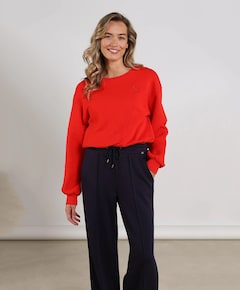 Dames sweater rood
