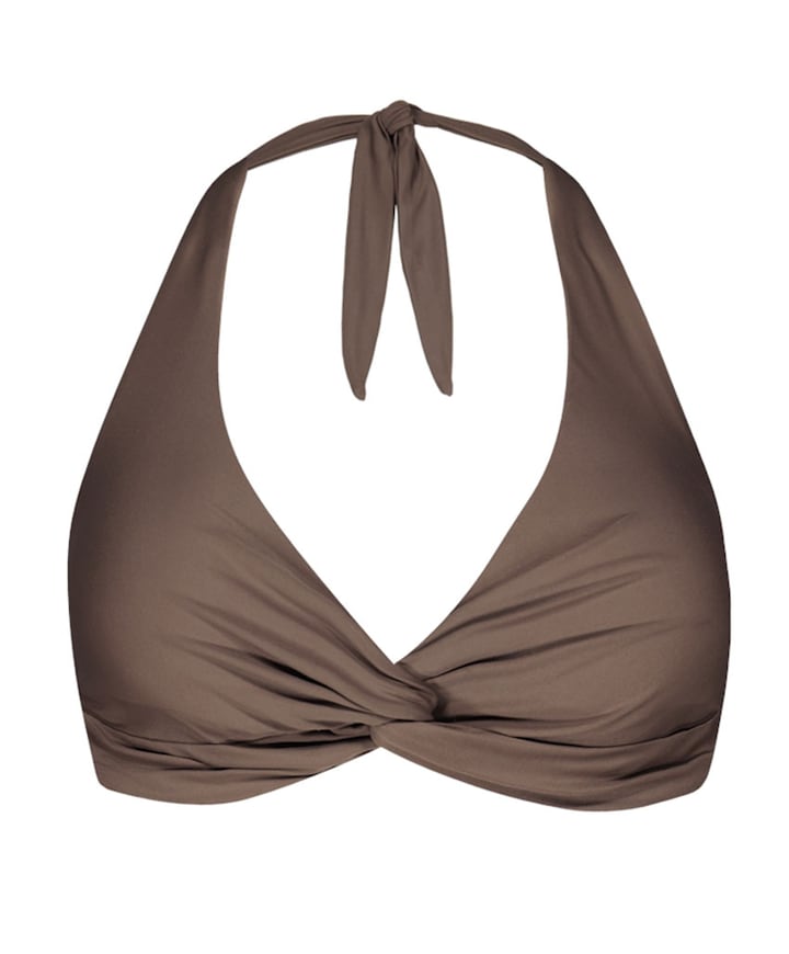 Dames bikinitop bruin