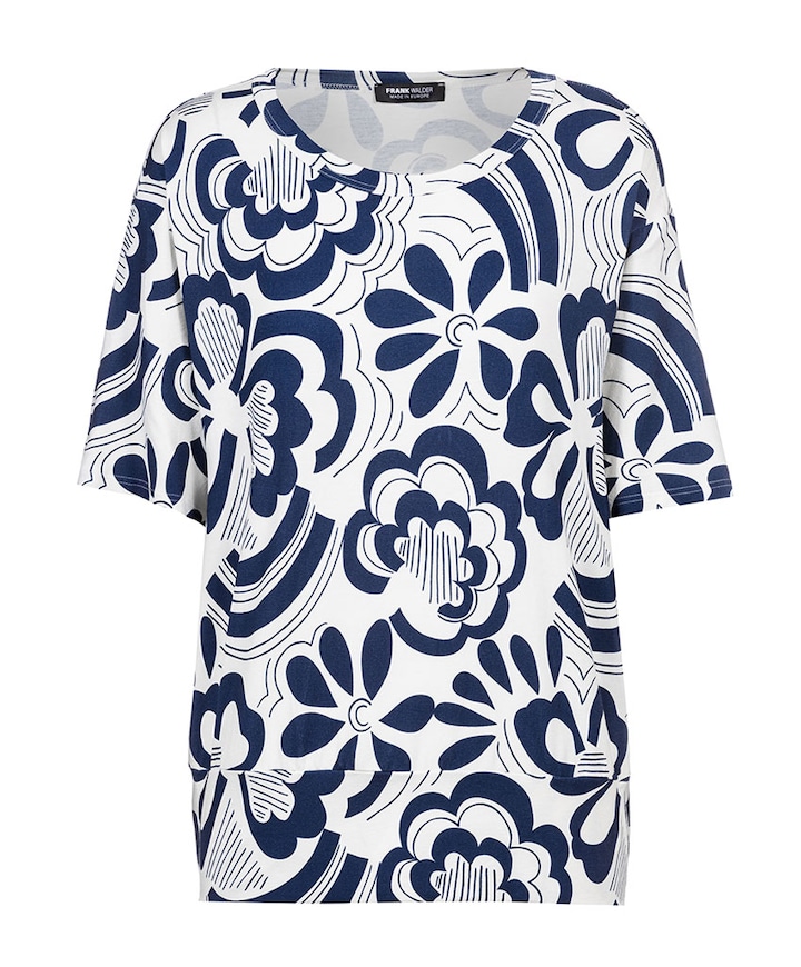 Dames T-shirt blauw