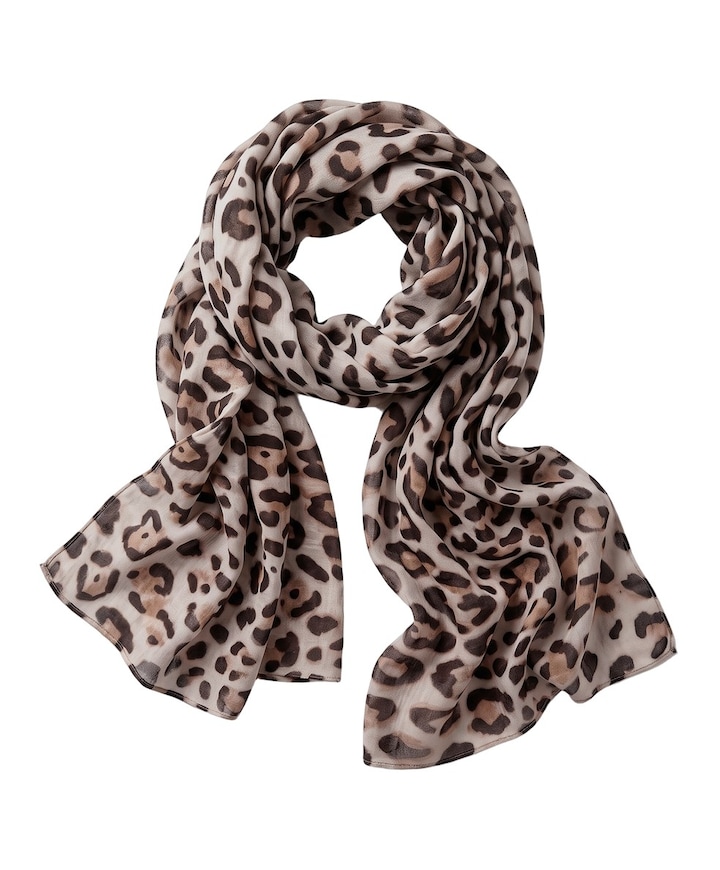 Dames sjaal beige