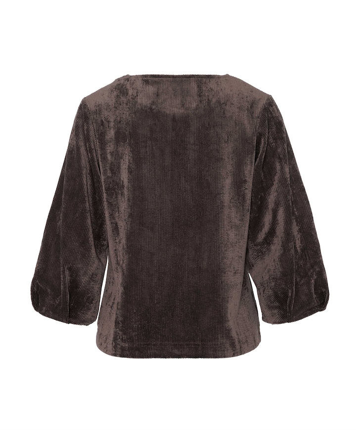 Dames blouse bruin