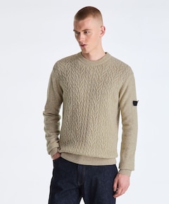 Heren trui beige