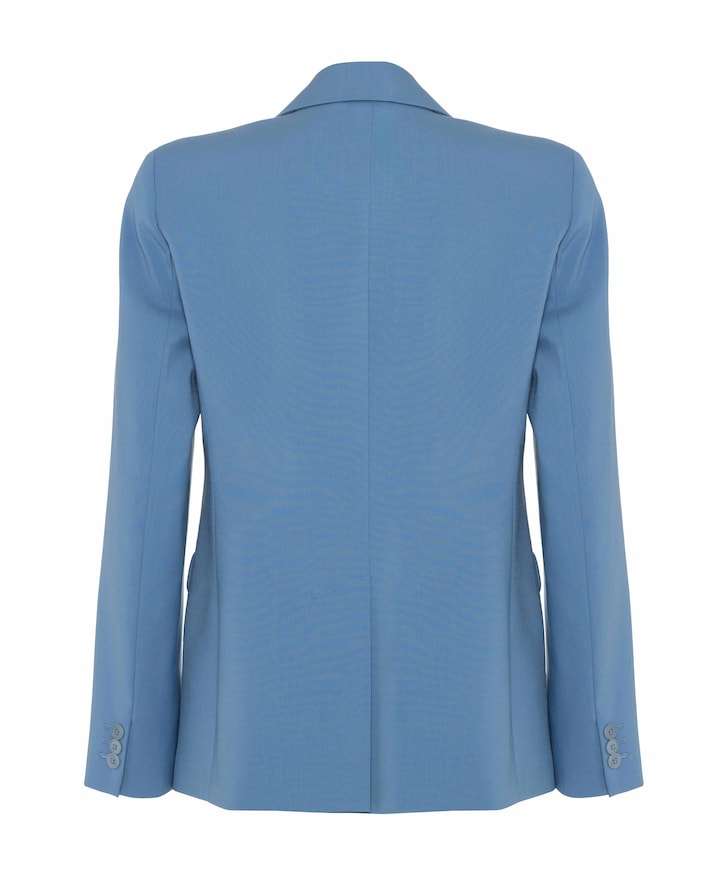 Dames blazer blauw