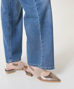 Turin dames slingbacks beige