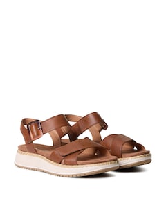 dames sandalen bruin