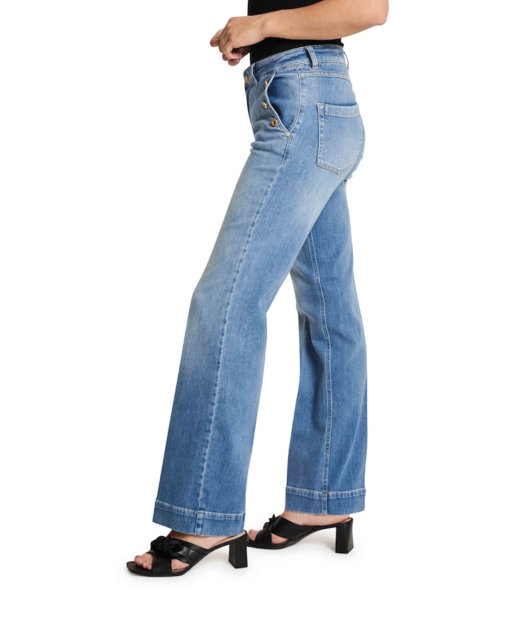 Eve (Button) - Daily Denims - D94 - jeans blauw